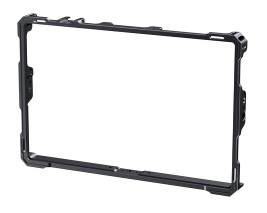 FEELWORLD Camera Monitor Cage Kit for S10 Field Monitor with Multiple Expansion Interfaces and Sunhood Full Aluminum Alloy 2005