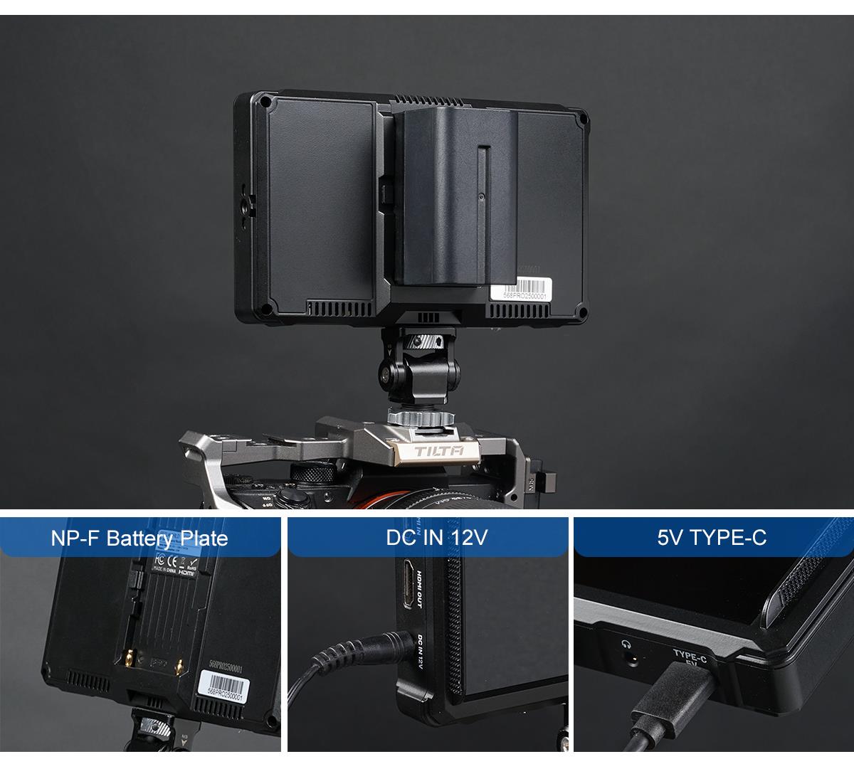 FEELWORLD FW568 PRO 6-inch 1200nit High Bright Camera DSLR Monitor 4K HDMI 60Hz