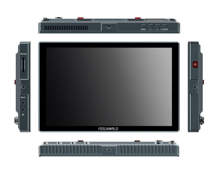 FEELWORLD M101S 10.1" 1200NIT Multiple Screen Monitor 1920x1200 IPS 3G-SDI HDMI 2.0 LUT HDR