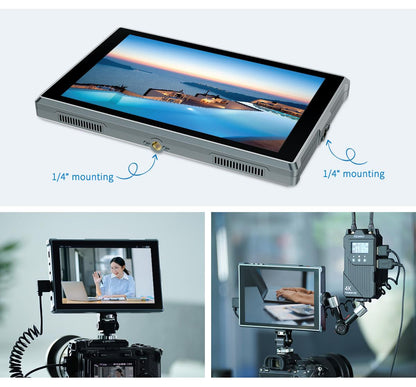 FEELWORLD FW759 PRO 7 Inch Touch Screen Camera Field Video Monitor 4K HDMI 1280x800 IPS