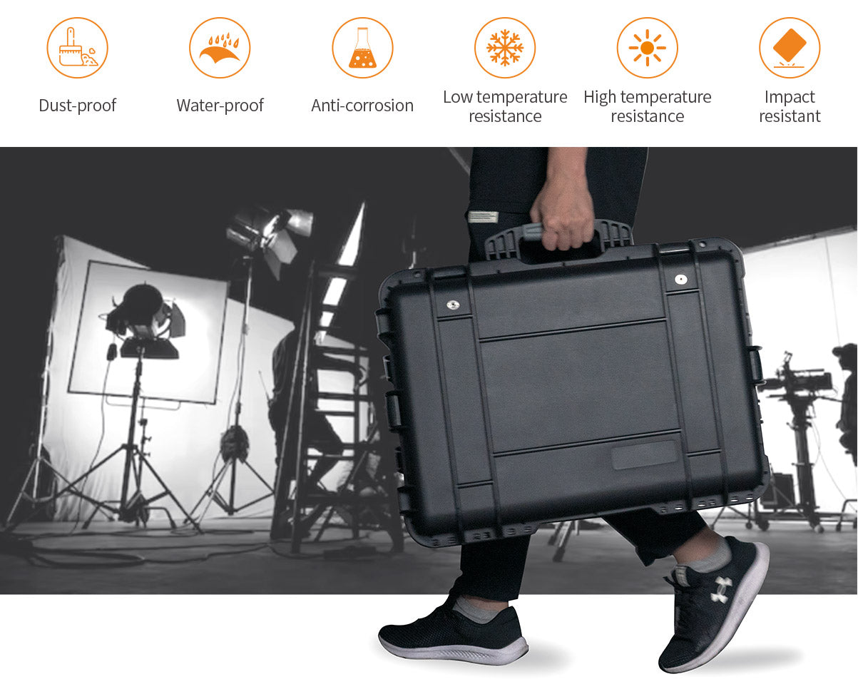 FEELWORLD SEETEC WPC215 21.5 Inch 1000nit High Bright Carry-on Production Monitor with Waterproof Case