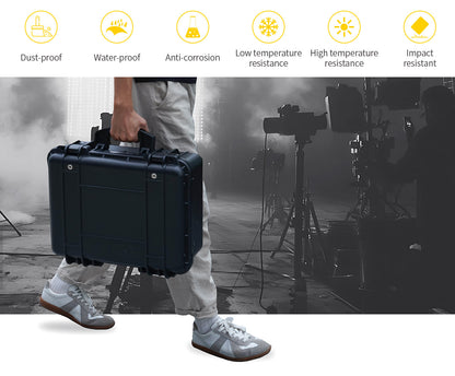 FEELWORLD SEETEC WPC156 15.6 inch 1000nit High Bright Carry-on Production Monitor with Waterproof Case