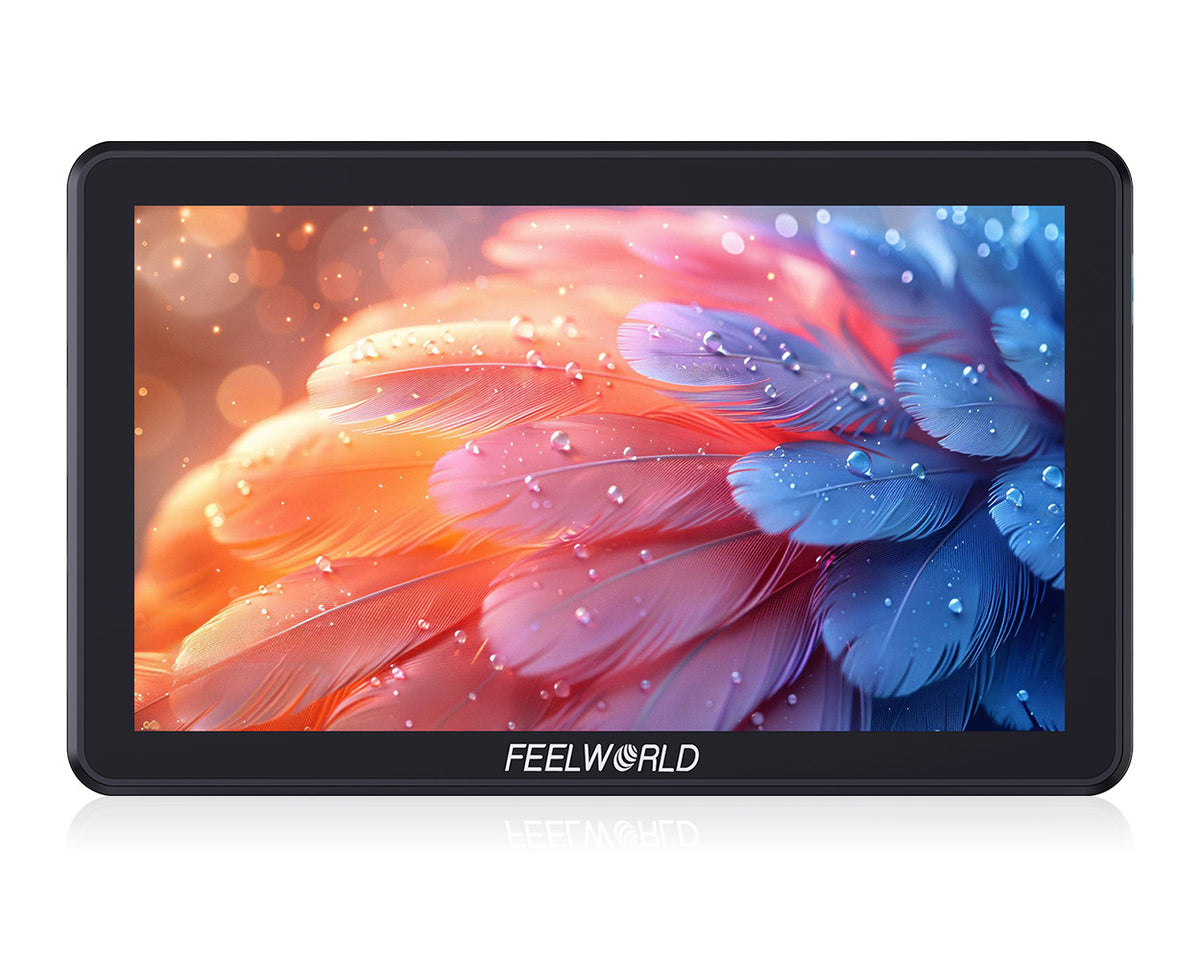 FEELWORLD LUT7T 7" 10-bit HDMI Field Monitor, 2000nits Touchscreen, AG+AF Coating for Camera Live View
