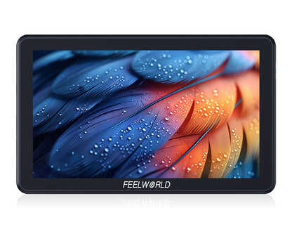 FEELWORLD LUT7ST 7" 10-bit 3G-SDI/HDMI 2.0 Field Monitor, 2000nits AG+AF Touchscreen for Camera
