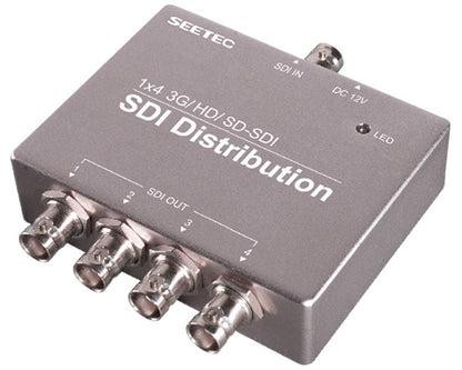 FeelWorld SEETEC 3G/ HD/ SD-SDI Distribution 1X4 SDI-124