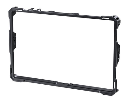FEELWORLD Camera Monitor Cage Kit for S10 Field Monitor with Multiple Expansion Interfaces and Sunhood Full Aluminum Alloy 2005