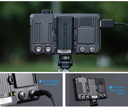 FEELWORLD SC6 6-inch 1500NIT High Brightness Aluminium Field Camera Video Monitor 3G SDI 4K HDMI 60Hz