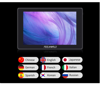 FEELWORLD SH7 7 Inch Ultra Bright 2200nit On-camera Monitor SDI HDMI Cross Conversion Time Code