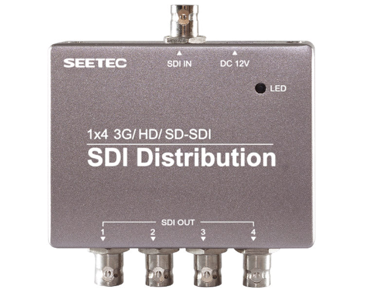 FeelWorld SEETEC 3G/ HD/ SD-SDI Distribution 1X4 SDI-124