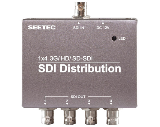 FeelWorld SEETEC 3G/ HD/ SD-SDI Distribution 1X4 SDI-124