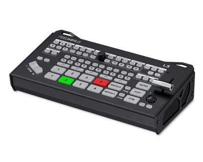 FEELWORLD L3 Multiple Camera Video Switcher Mixer 4K HDMI UVC RTMP Streaming PTZ UVC Camera Control