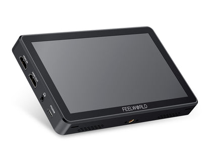 FEELWORLD LUT7ST 7" 10-bit 3G-SDI/HDMI 2.0 Field Monitor, 2000nits AG+AF Touchscreen for Camera