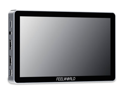 FEELWORLD P7XL 7″ Camera Field Monitor – 1500nit High Brightness, 10-bit, HDMI 2.0, Built-in Battery, Aluminum Body