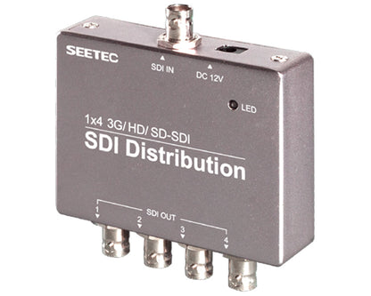 FeelWorld SEETEC 3G/ HD/ SD-SDI Distribution 1X4 SDI-124