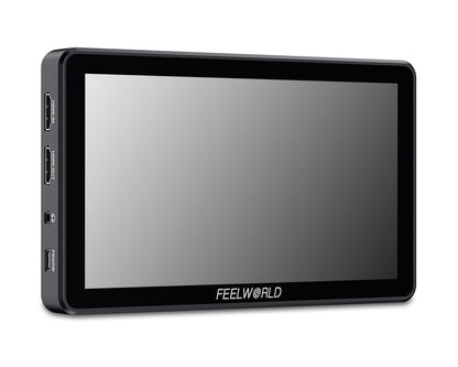 FEELWORLD LUT7ST 7" 10-bit 3G-SDI/HDMI 2.0 Field Monitor, 2000nits AG+AF Touchscreen for Camera