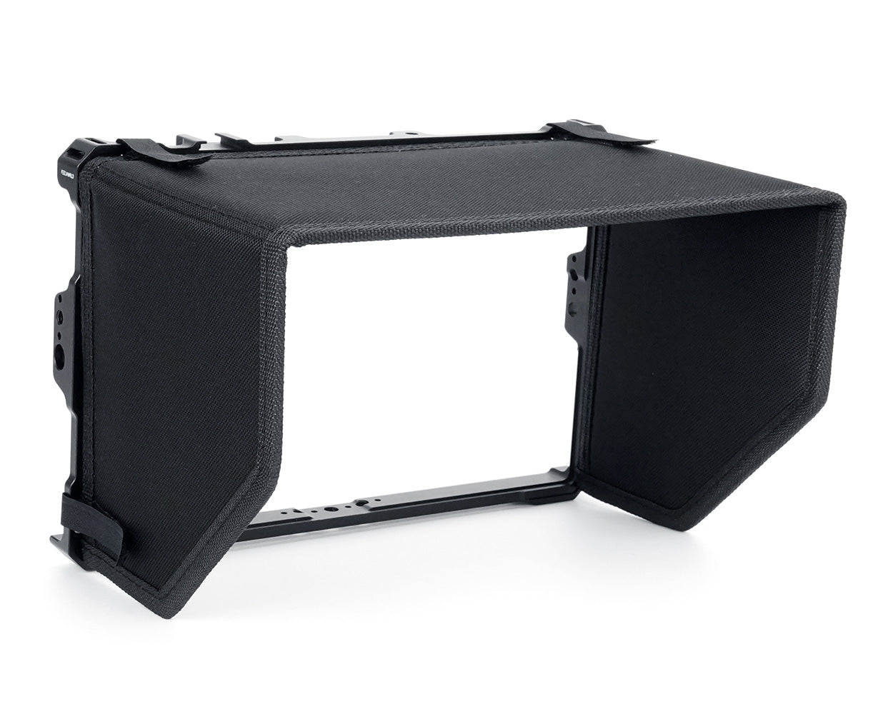 FEELWORLD Camera Monitor Cage Kit for S10 Field Monitor with Multiple Expansion Interfaces and Sunhood Full Aluminum Alloy 2005