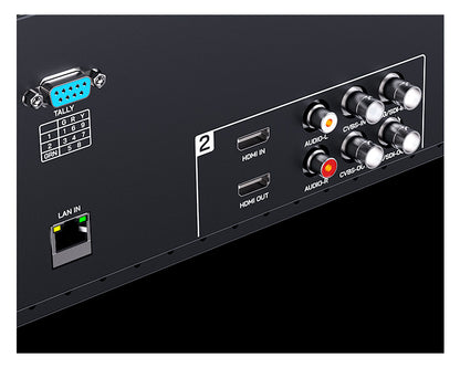 FeelWorld FRM701G Dual 7 Inch 12G-SDI/HDMI 4K 3RU Rackmount Monitor