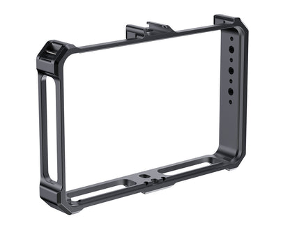 FEELWORLD Camera Monitor Cage for F5 PRO F5 PROX F6 PLUS F6 PLUSX Monitor with Multiple Expansion Interfaces Full Aluminum Alloy 2008