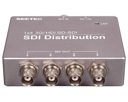 FeelWorld SEETEC 3G/ HD/ SD-SDI Distribution 1X4 SDI-124