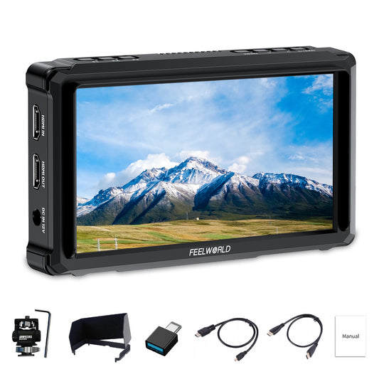 FEELWORLD FW568 PRO 6-inch 1200nit High Bright Camera DSLR Monitor 4K HDMI 60Hz