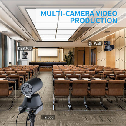 FEELWORLD 4K12X 4K PTZ Camera 12X Optical Zoom AI Tracking HDMI USB IP Remote Control