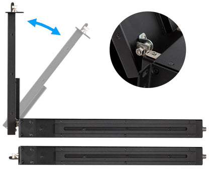 FEELWORLD SEETEC SC173-HSD-56 17.3 Inch 1RU Pull Out Rack Mount Monitor Full HD 1920x1080