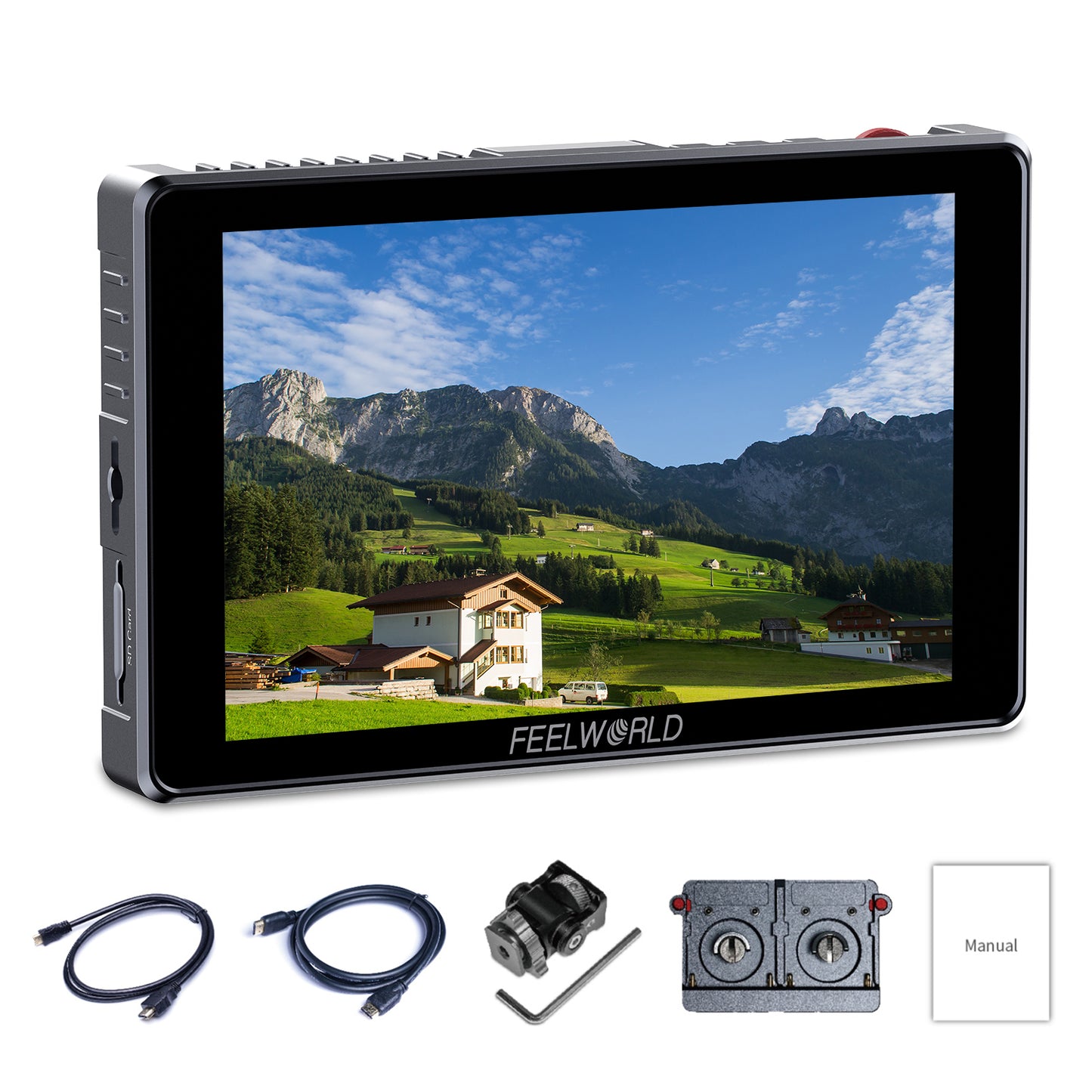 FEELWORLD S7 7-inch 12G SDI HDMI2.0 Camera Field Monitor High Brightness1600nit Touchscreen