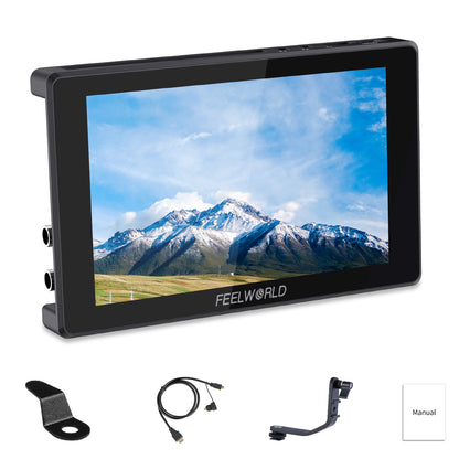 FEELWORLD SH7 7 Inch Ultra Bright 2200nit On-camera Monitor SDI HDMI Cross Conversion Time Code