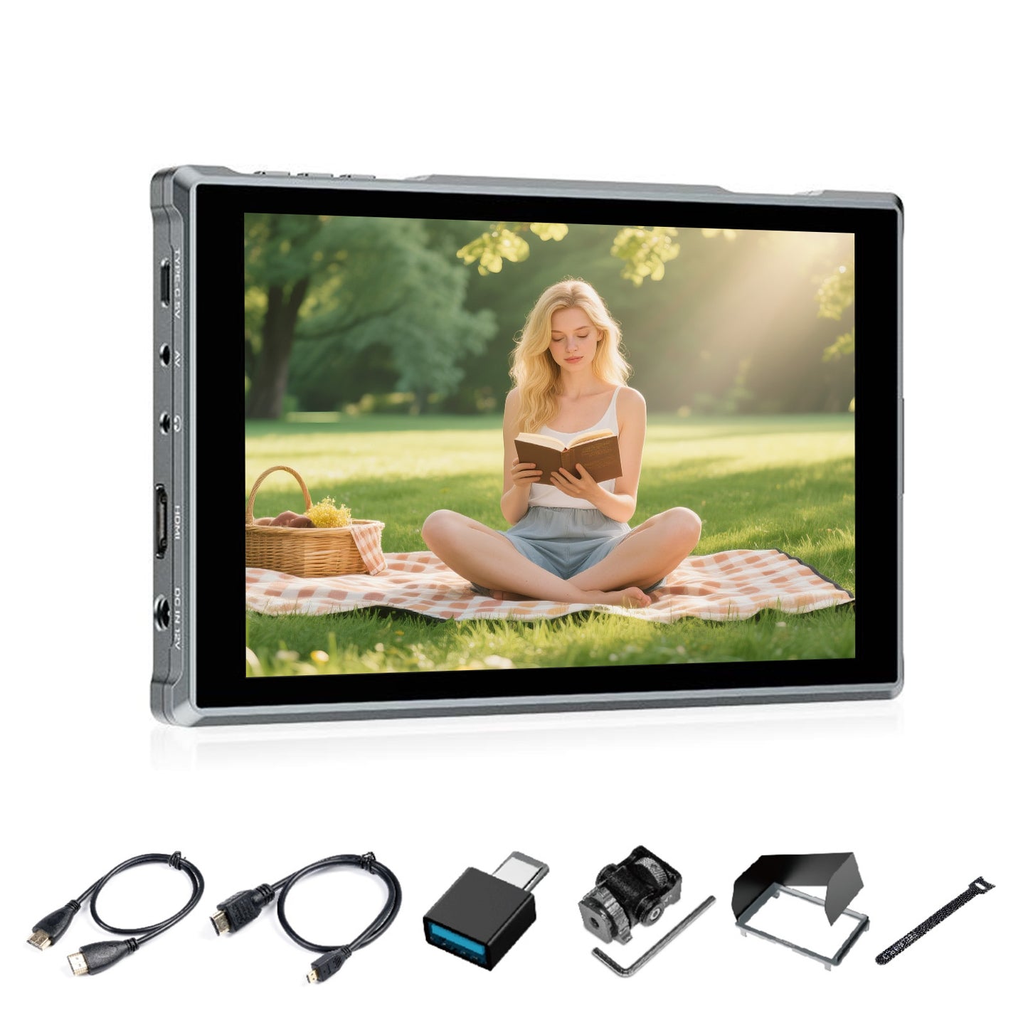 FEELWORLD FW759 PRO 7 Inch Touch Screen Camera Field Video Monitor 4K HDMI 1280x800 IPS