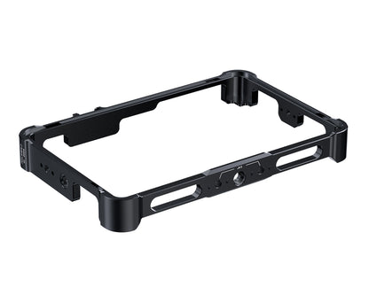 FEELWORLD Camera Monitor Cage Kit for S7 Field Monitor with Multiple Expansion Interfaces and Sunhood Full Aluminum Alloy-2004