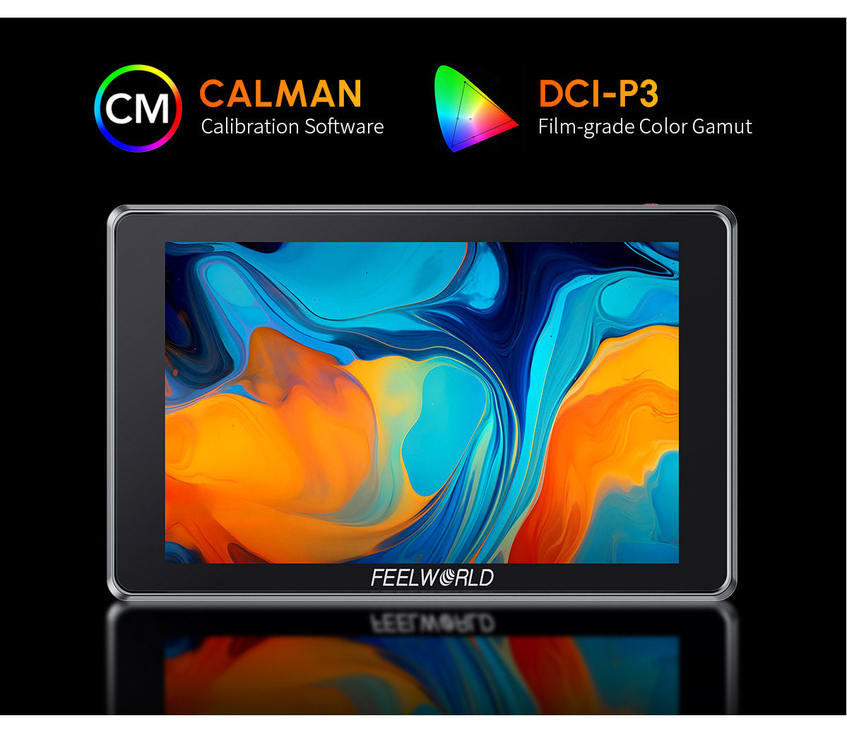 FEELWORLD S7 7-inch 12G SDI HDMI2.0 Camera Field Monitor High Brightness1600nit Touchscreen