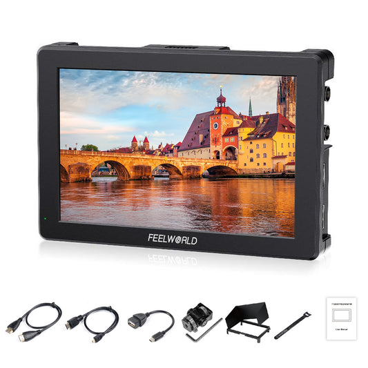 FEELWORLD T7 PRO/T7S PRO 7-inch 2000NIT Ultra High Brightness Field Camera Monitor Aluminium Housing 3G SDI 4K HDMI 60Hz