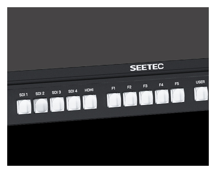 FEELWORLD SEETEC S24 23.8 Inch 4K/8K Broadcast Monitor High Brightness 1000nit 4x12G-SDI HDMI UltraHD 3840x2160