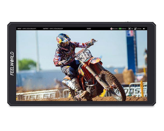 FEELWORLD CUT6 6-inch Touch Screen Monitor Recorder FHD IPS 4K HDMI