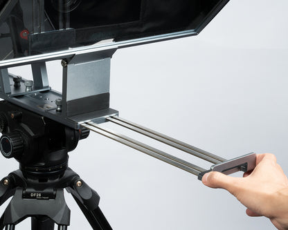 FEELWORLD TP21 21-inch Foldable Teleprompter with Remote optional Self-Reversing Monitor