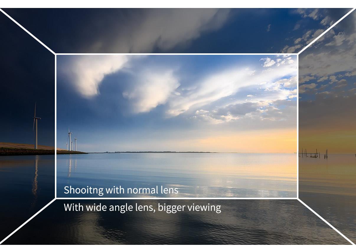 FEELWORLD TP16 16-inch Folding Teleprompter supports up to 16" Tablet Horizontal Vertical Prompting Bluetooth Remote Control